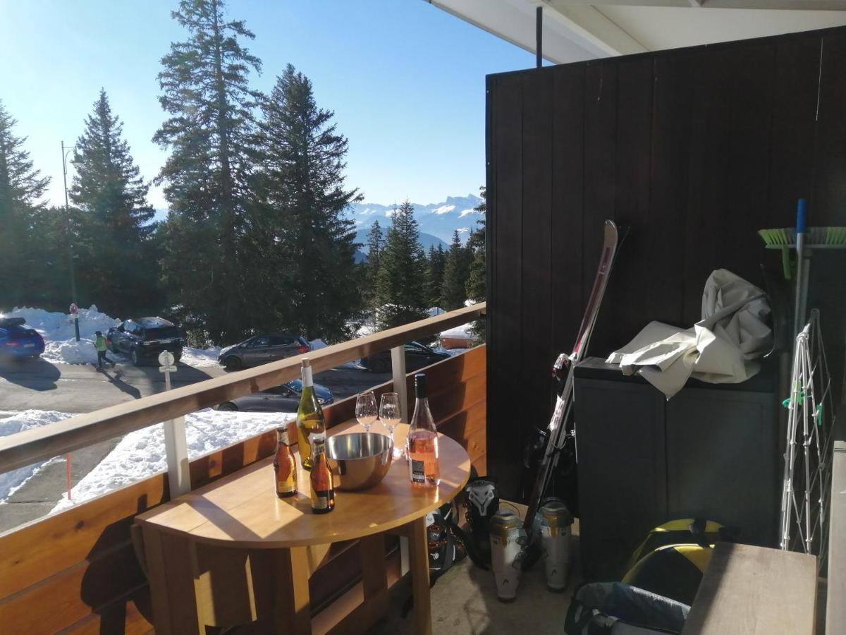 Le Flocon-Studio Cabine-Balcon 4-6 Pers A 100M Des Pistes Chamrousse Dış mekan fotoğraf