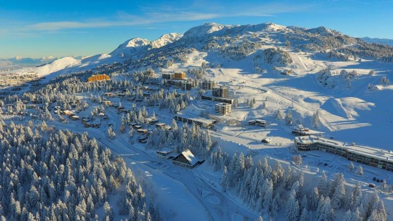 Le Flocon-Studio Cabine-Balcon 4-6 Pers A 100M Des Pistes Chamrousse Dış mekan fotoğraf
